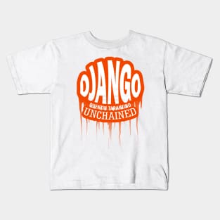 Quentin Tarantino Django unchained fan works graphic design by ironpalatte Kids T-Shirt